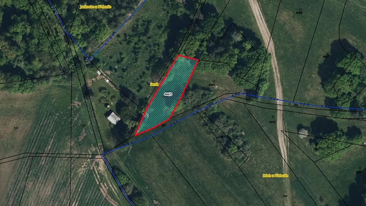 Prodej pozemku 954 m²